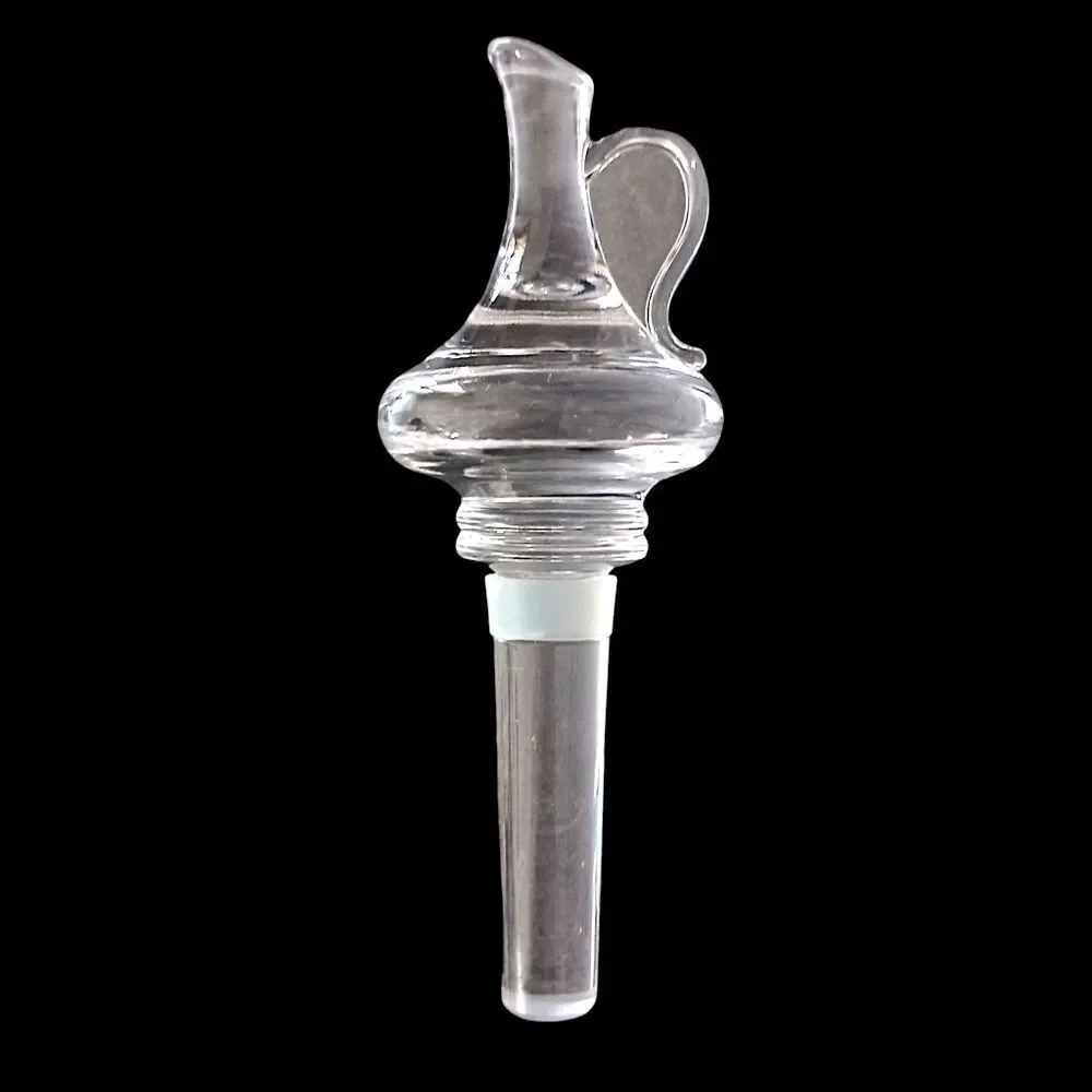 MIKASA Porto Crystal Bottle Stopper Cork Plug Wine Jug Shaped Classic Elegant‎